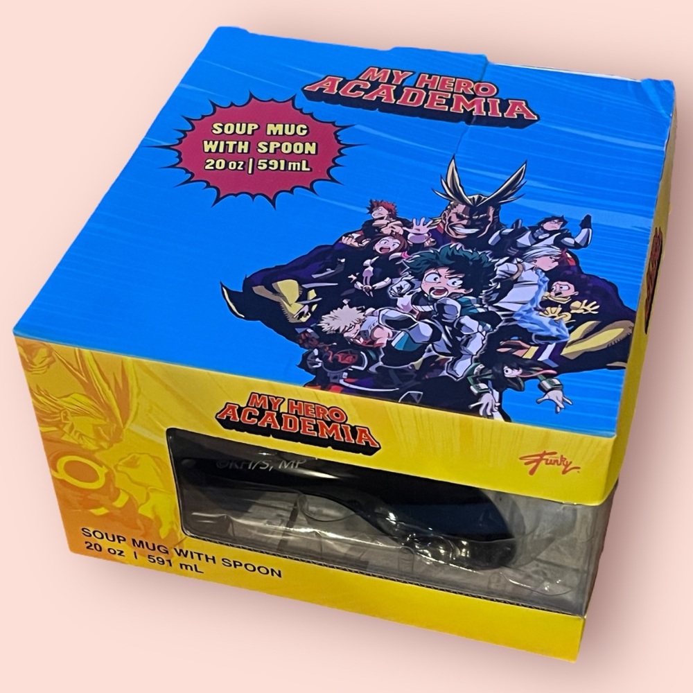 Funimauen Just Funky My Hero Academia Soup Mug w/ Spoon